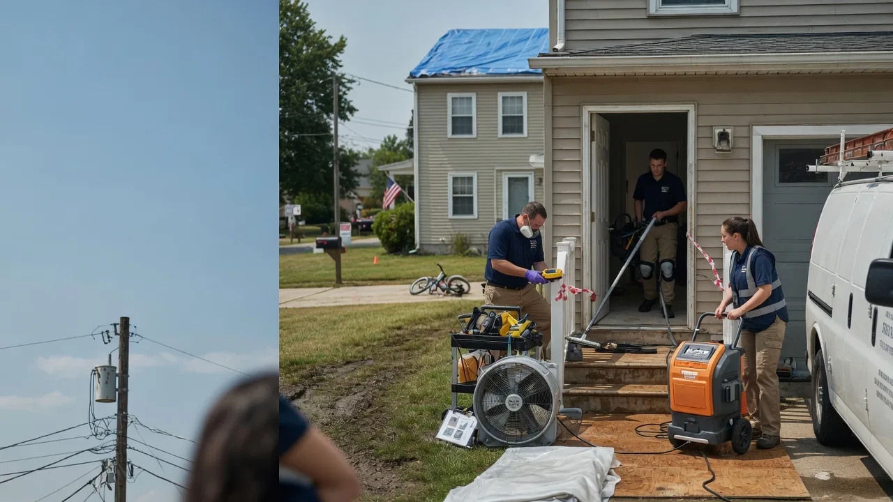 Water Damage Repair in Keego Harbor, MI near me